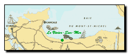 Le vivier sur mer - carte