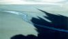 Le Mont Saint-Michel - l'ombre du mont � mar�e basse